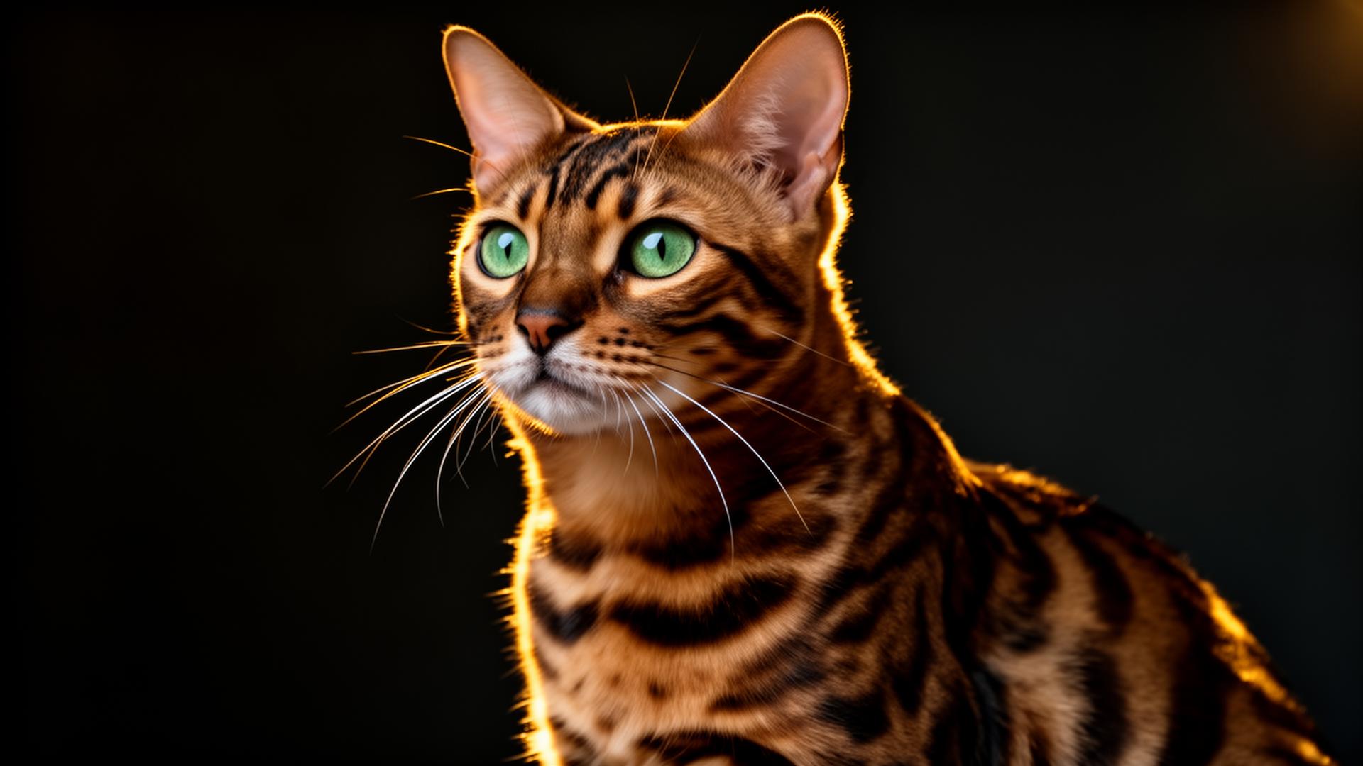 Gato Bengalí majestuoso